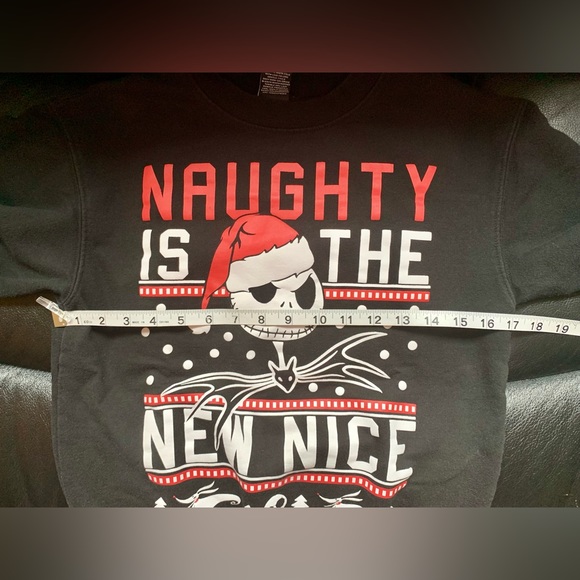 Nightmare Before Christmas Sweatshirt | Jack Skellington | Size XS - Picture 3 of 7